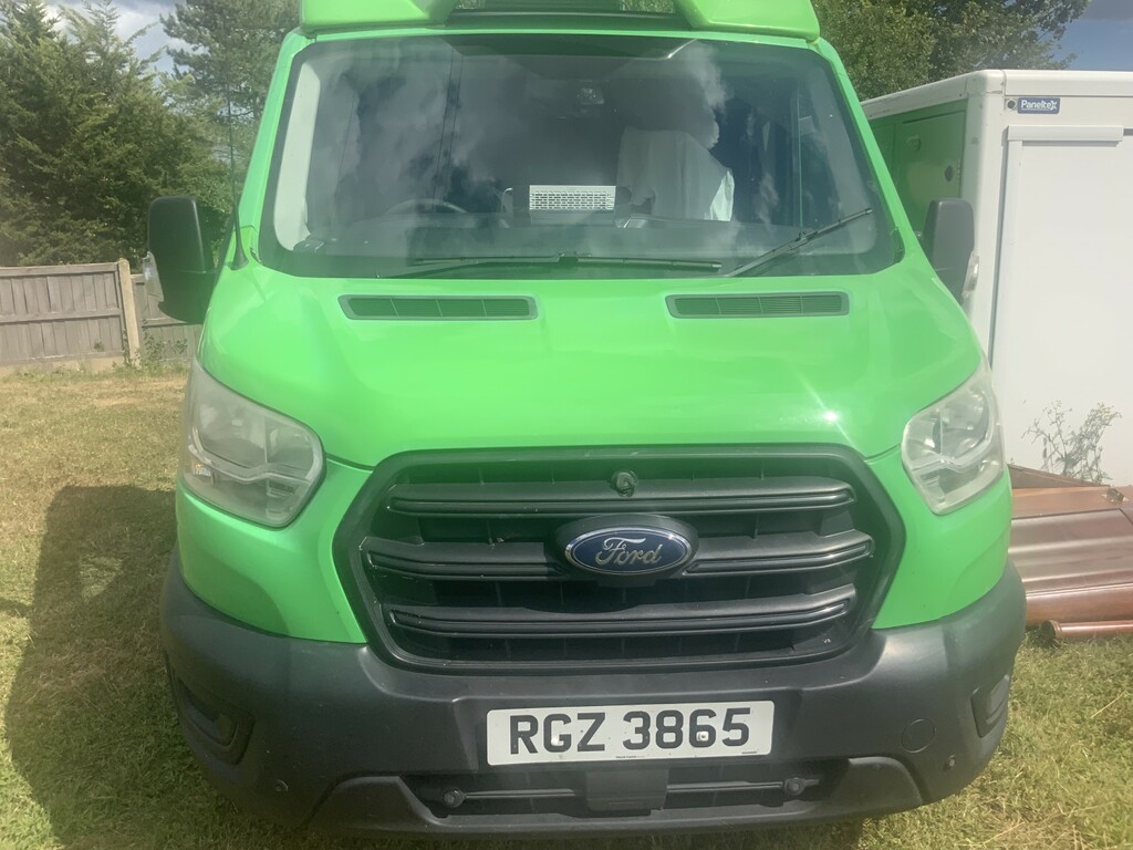 Ford Transit Custom 2.0 350 Ecoblue Leader Recovery Truck 2020 Green #3