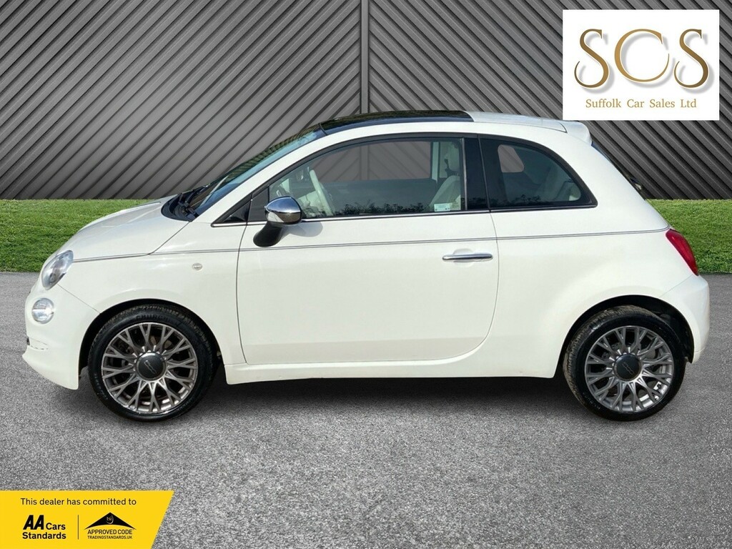 Fiat 500 Hatchback 1.2 1.2 69Hp Collezione 201868 EU68HAX White #4