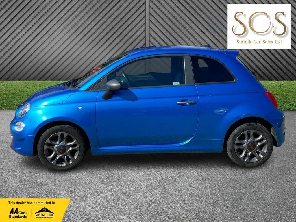 Fiat 500 Hatchback 1.2 500 My17 1.2 69Hp S 201717 WR17XJM Blue #3