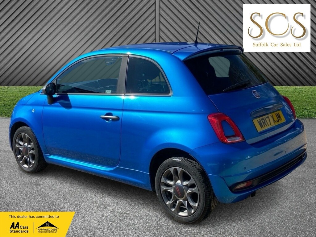 Fiat 500 Hatchback 1.2 500 My17 1.2 69Hp S 201717 WR17XJM Blue #4