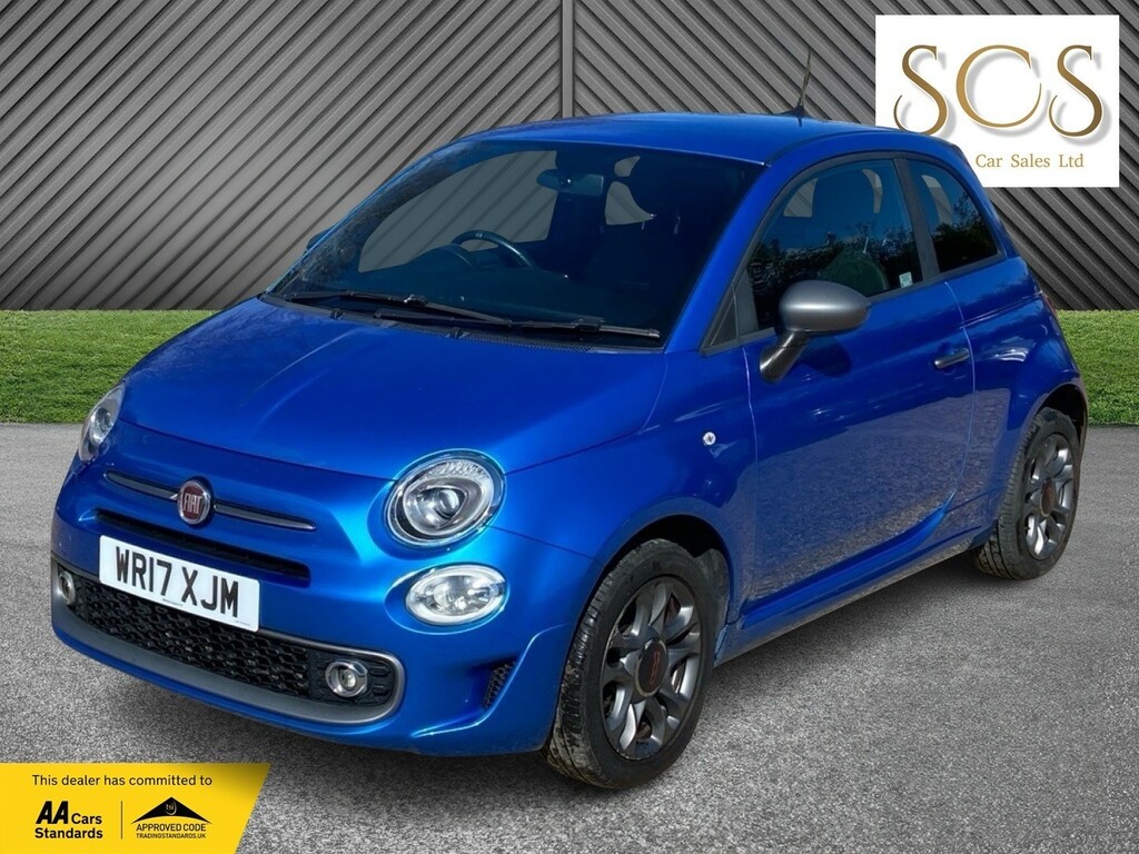 Fiat 500 Hatchback 1.2 500 My17 1.2 69Hp S 201717 WR17XJM Blue #2