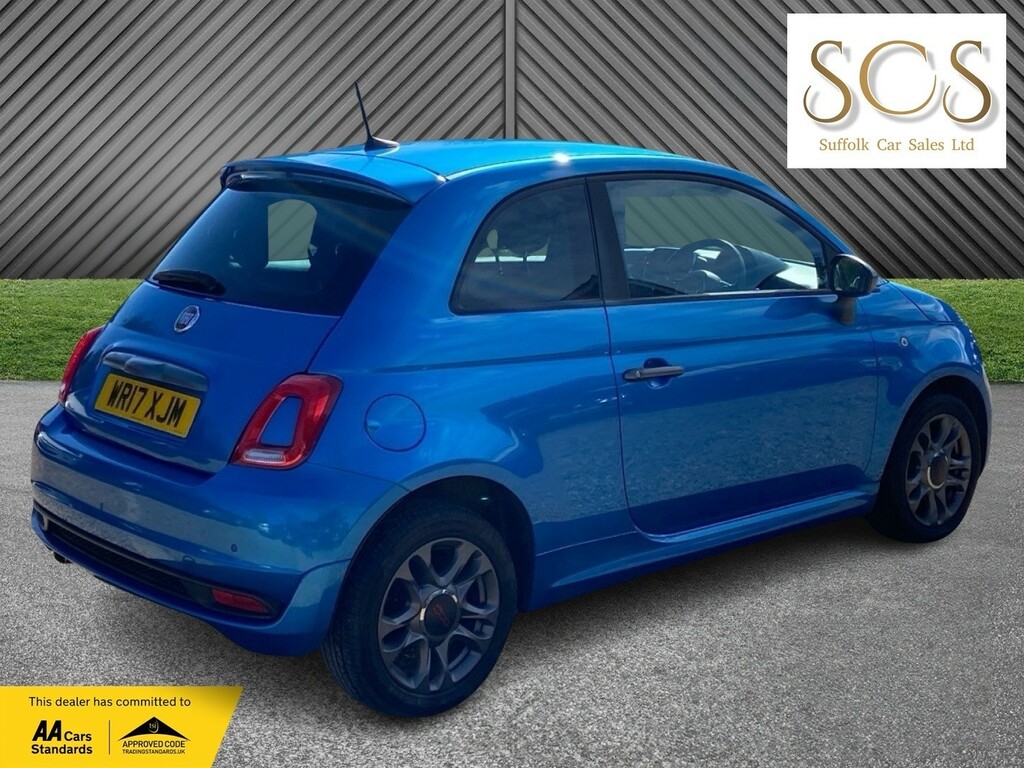 Fiat 500 Hatchback 1.2 500 My17 1.2 69Hp S 201717 WR17XJM Blue #6