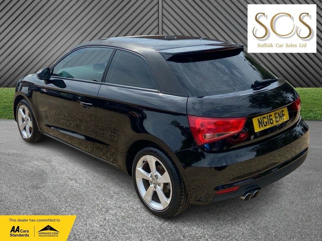 Audi A1 1.4 Tfsi Sport NG16ENF Black #5