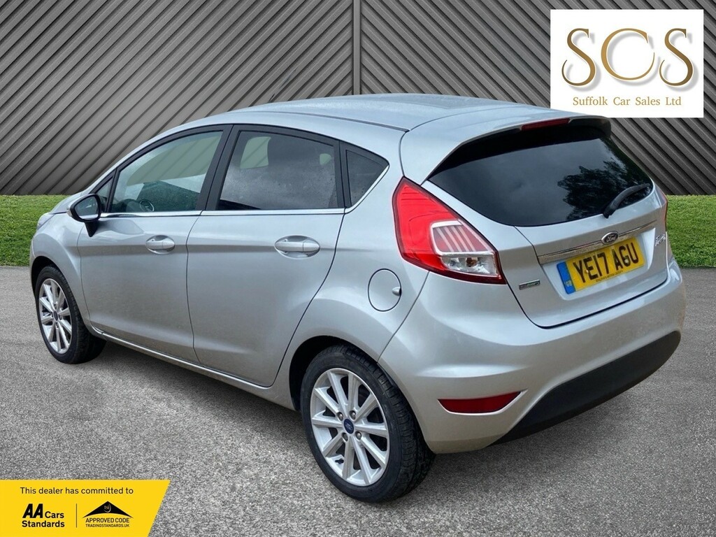 Ford Fiesta Hatchback 1.0 T Ecoboost Titanium 201717 YE17AGU Silver #5
