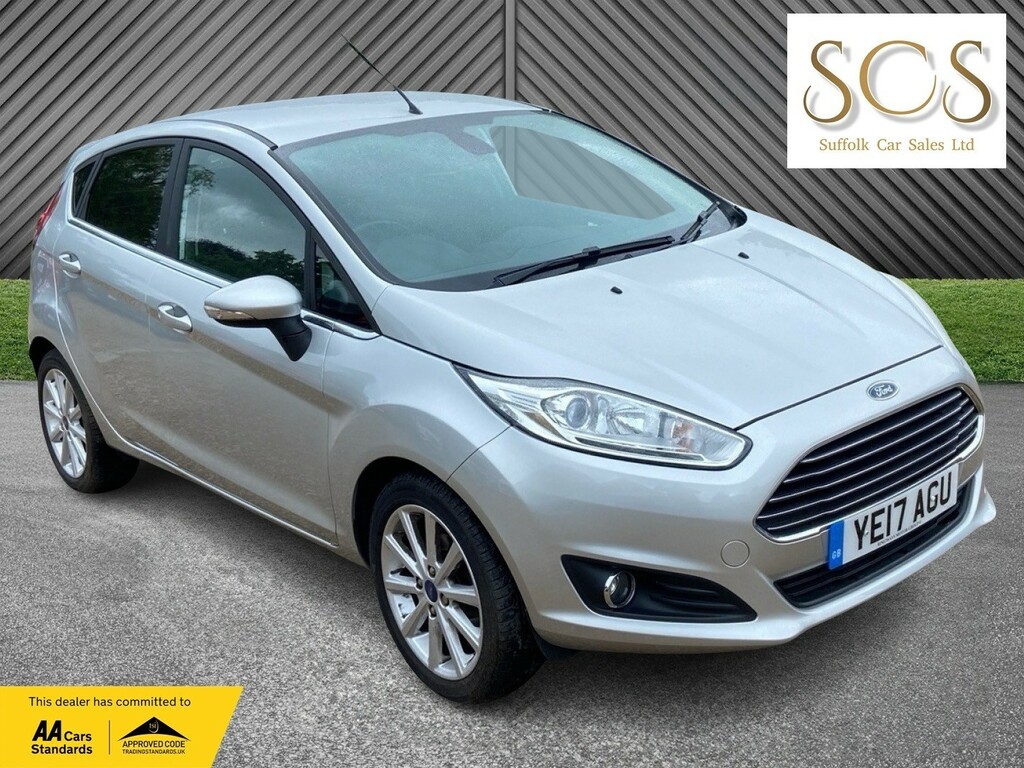 Ford Fiesta Hatchback 1.0 T Ecoboost Titanium 201717 Silver