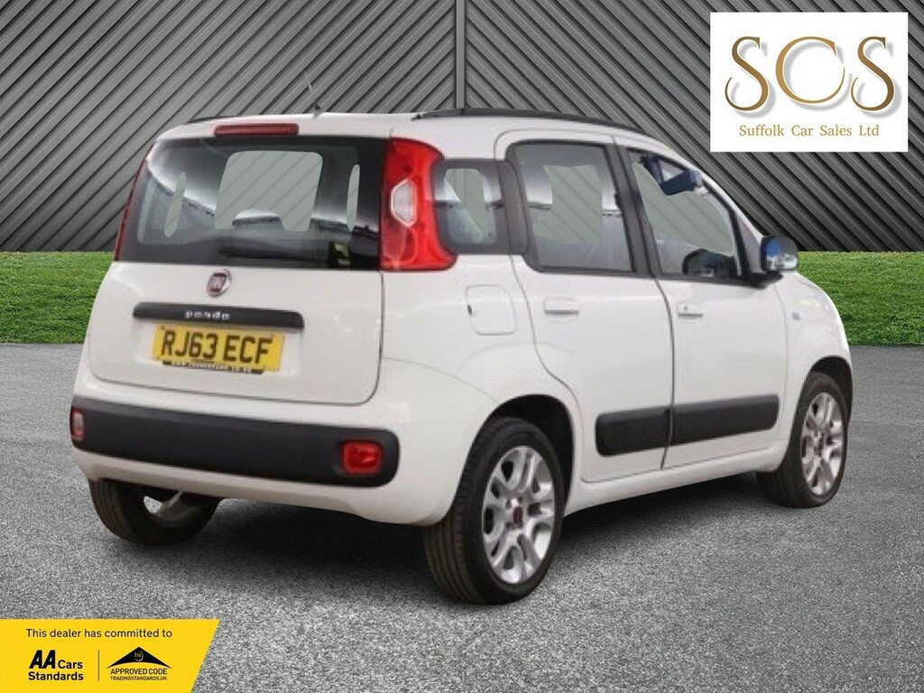 Fiat Panda Hatchback 0.9 Twinair Lounge 201363 White #4