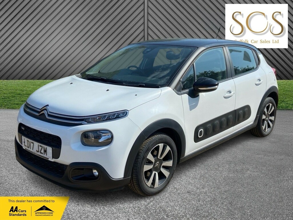 Citroen C3 Hatchback 1.2 Puretech Feel 201717 White #3