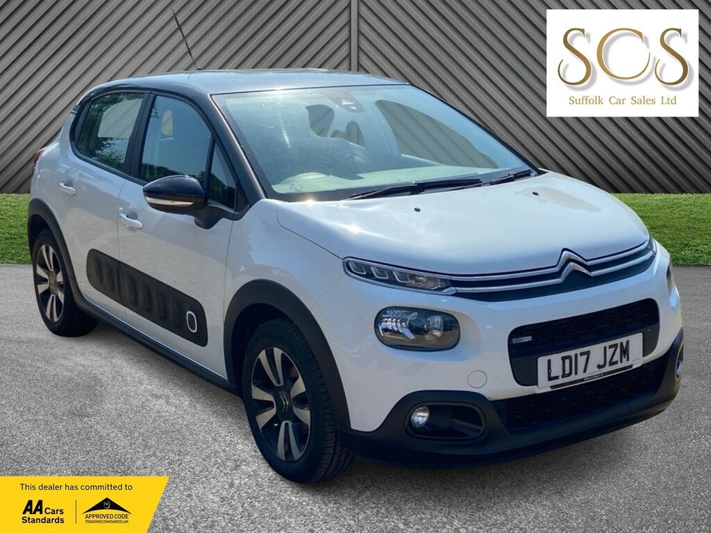 Citroen C3 Hatchback 1.2 Puretech Feel 201717 White