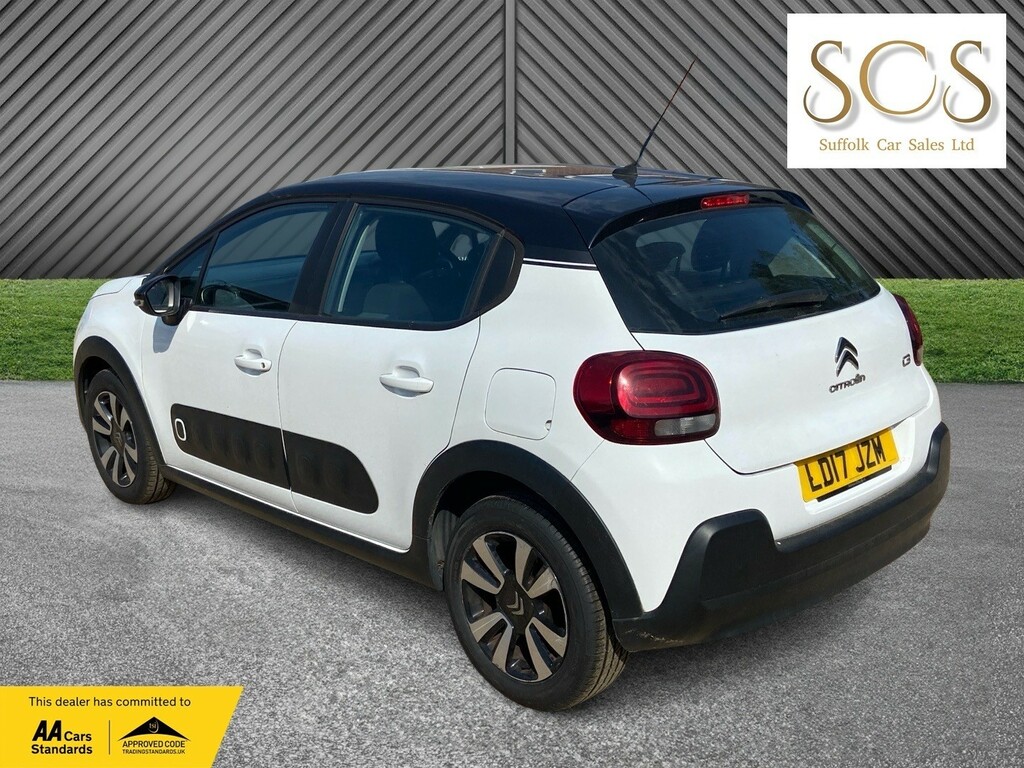 Citroen C3 Hatchback 1.2 Puretech Feel 201717 White #5