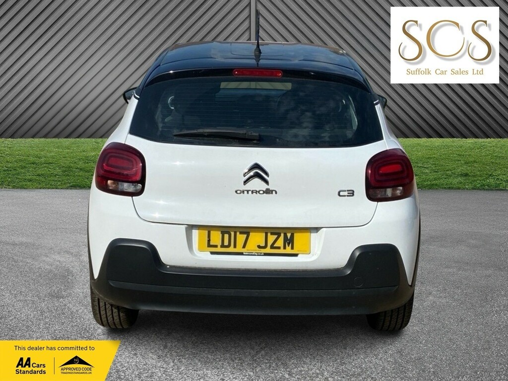 Citroen C3 Hatchback 1.2 Puretech Feel 201717 White #6