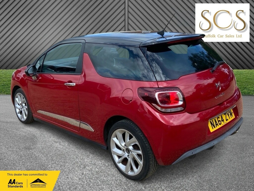 Citroen DS3 Hatchback 1.6 Bluehdi Dsire Plus 201464 Red #5