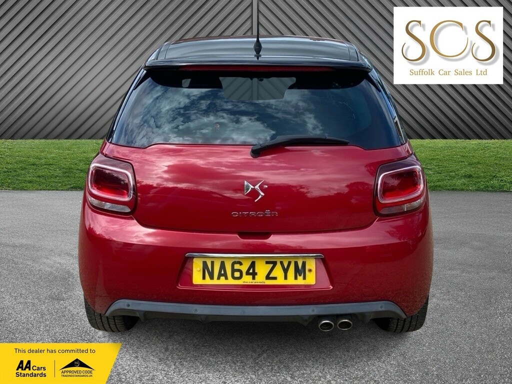 Citroen DS3 Hatchback 1.6 Bluehdi Dsire Plus 201464 Red #6