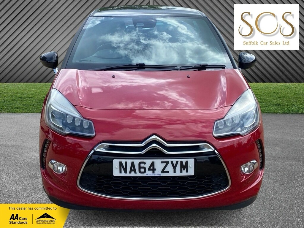 Citroen DS3 Hatchback 1.6 Bluehdi Dsire Plus 201464 Red #2