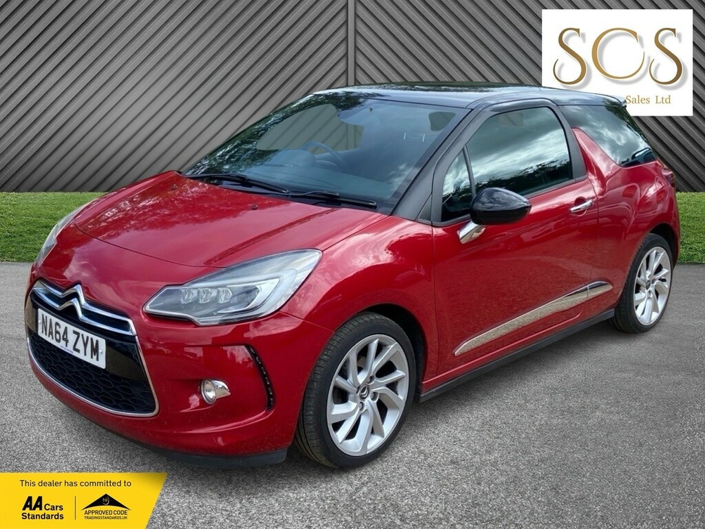 Citroen DS3 Hatchback 1.6 Bluehdi Dsire Plus 201464 Red #3