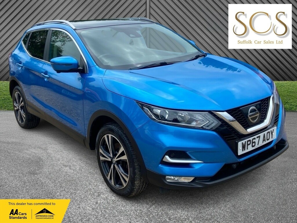 Nissan Qashqai Suv 1.5 Dci N-connecta 201767 WP67AOY Blue
