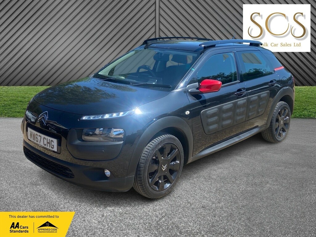 Citroen C4 Cactus Hatchback 1.2 Puretech Feel 201767 MW67CHG Black #3