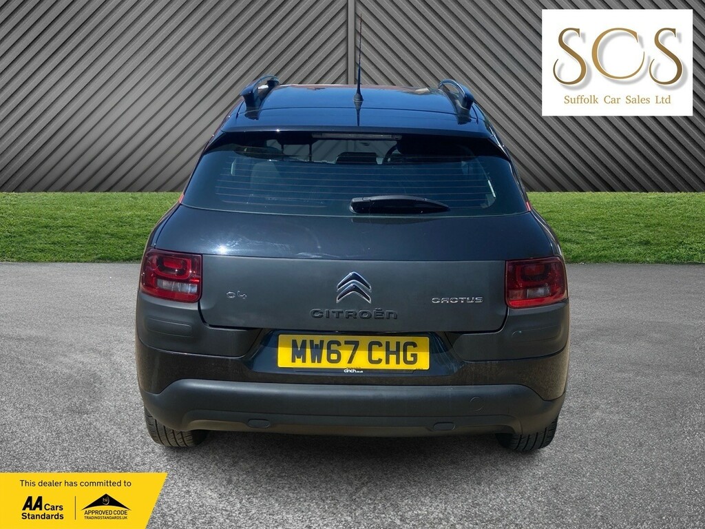 Citroen C4 Cactus Hatchback 1.2 Puretech Feel 201767 MW67CHG Black #6