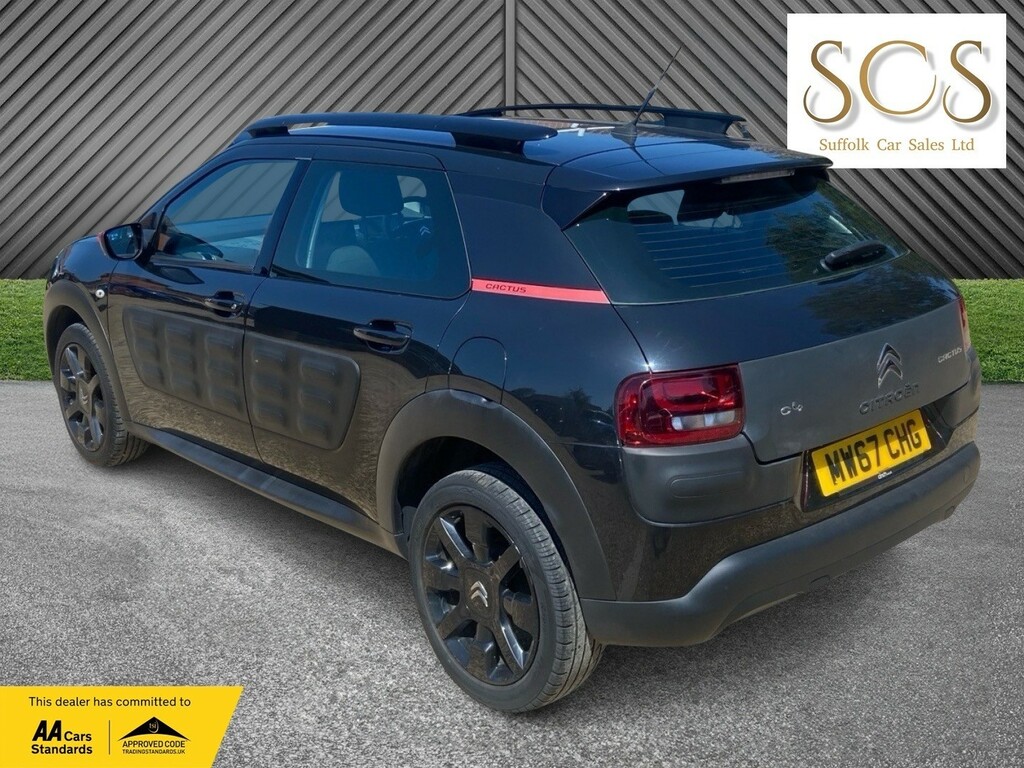 Citroen C4 Cactus Hatchback 1.2 Puretech Feel 201767 MW67CHG Black #5