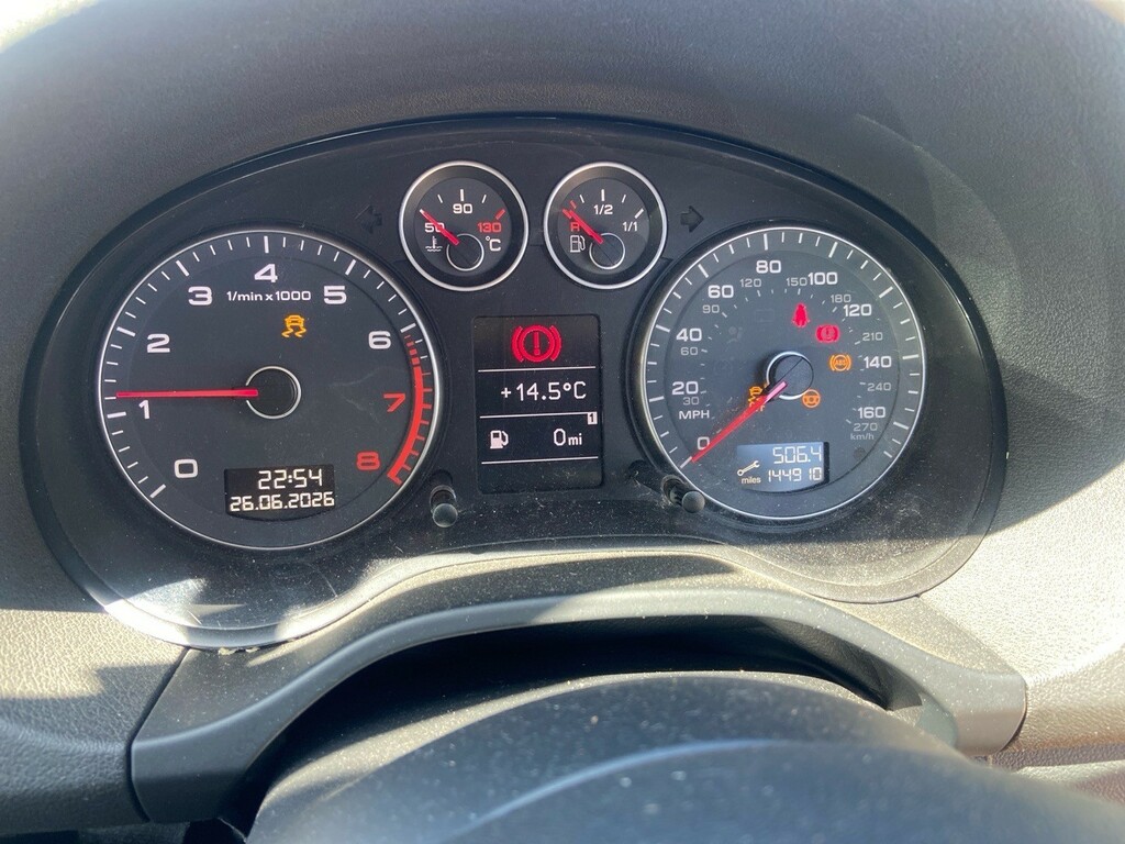 Audi A3 2.0 Tdi Sport Red Cabriolet, 35 Tax, 62 Mpg Red #23