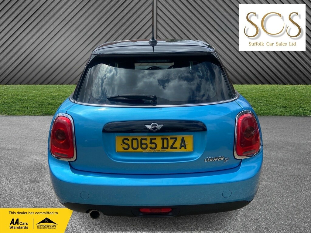 Mini Hatch Hatchback 1.5 5-Door Hatch Cooper D 201565 SO65DZA Blue #6