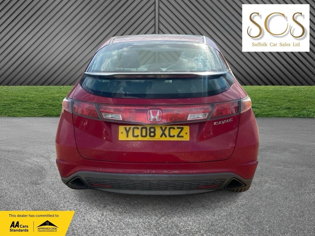 Honda Civic 2.2 I-ctdi Es Red #6