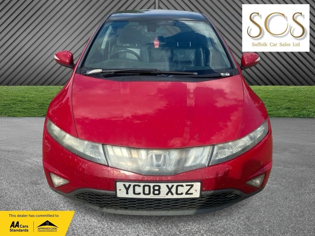 Honda Civic 2.2 I-ctdi Es Red #2