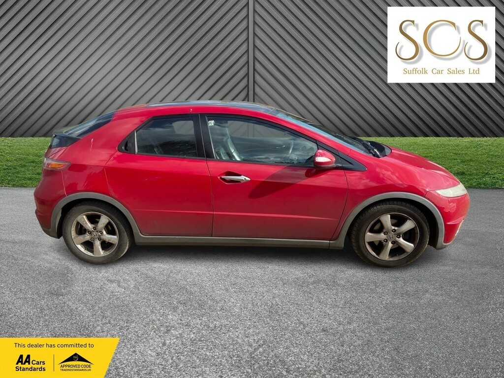 Honda Civic Ima Ex Hybrid 4-Door Blue #8