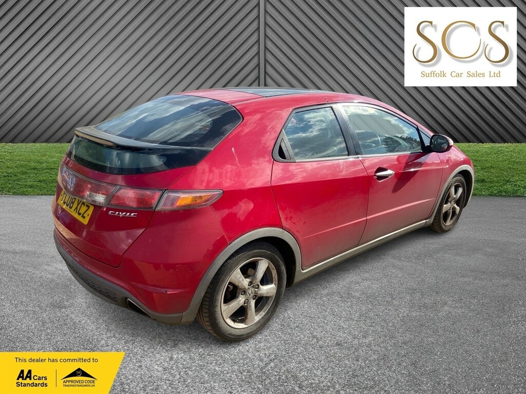 Honda Civic Ima Ex Hybrid 4-Door Blue #7