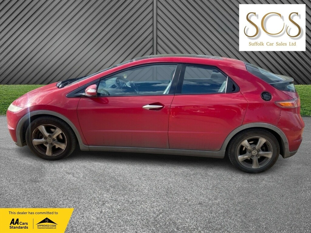 Honda Civic 2.2 I-ctdi Es Red #4