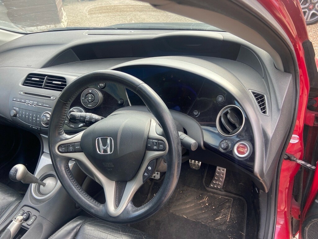 Honda Civic Ima Ex Hybrid 4-Door Blue #20