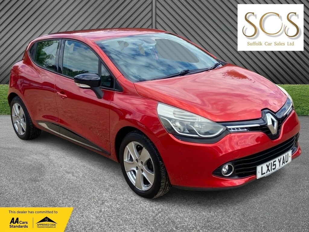 Renault Clio 0.9 Dynamique Medianav Tce 90 Stop Start Red