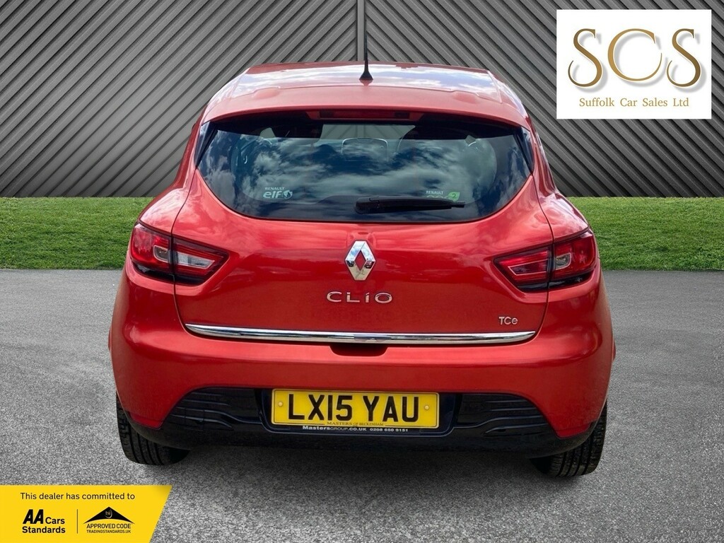 Renault Clio 0.9 Dynamique Medianav Tce 90 Stop Start Red #6