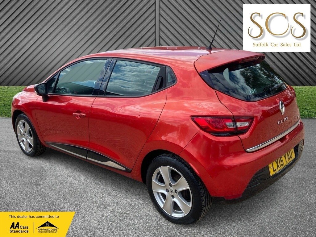 Renault Clio 0.9 Dynamique Medianav Tce 90 Stop Start Red #5