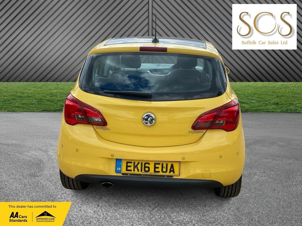 Vauxhall Corsa 1.4 I Turbo Ecoflex Se Yellow #6