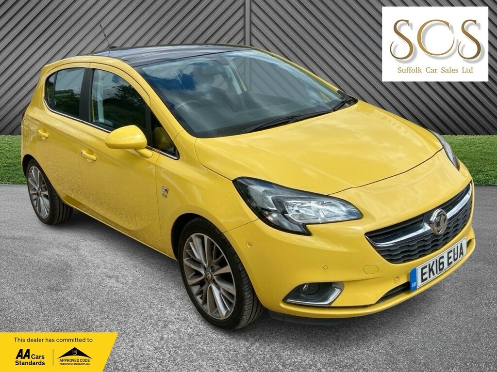 Vauxhall Corsa 1.4 I Turbo Ecoflex Se Yellow
