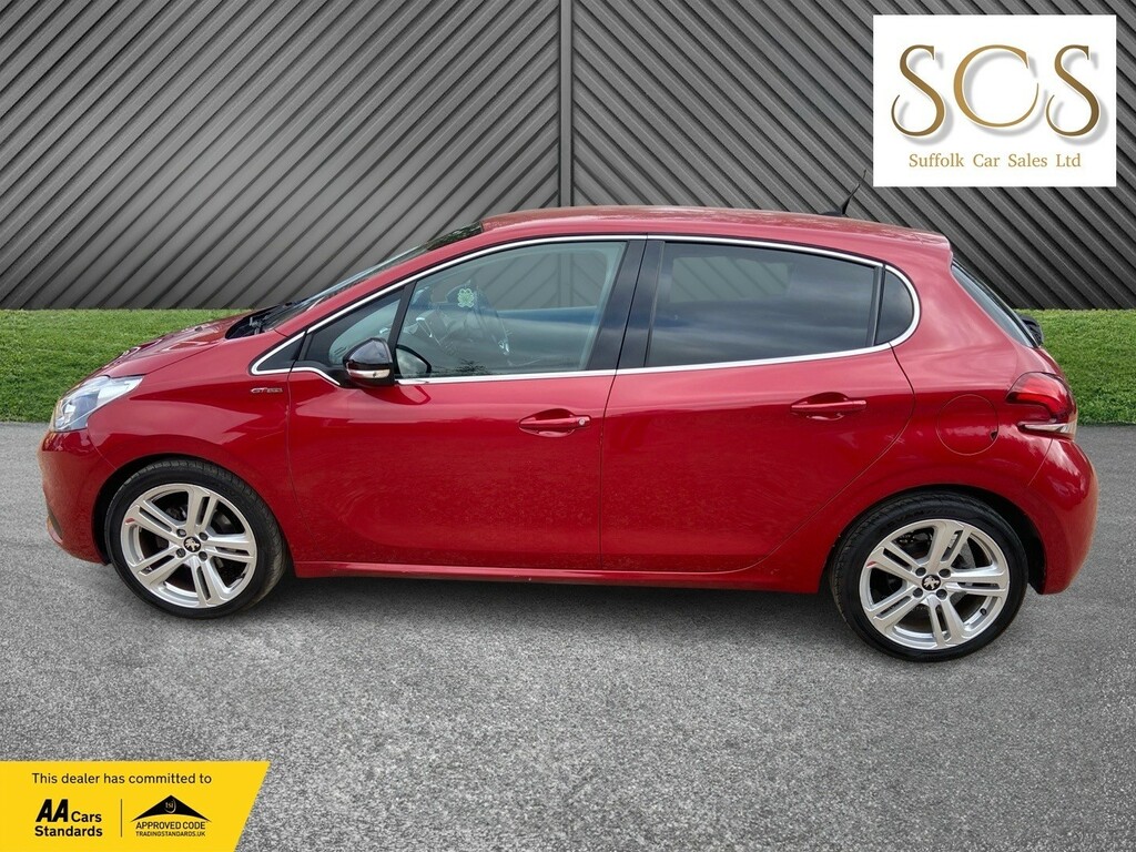 Peugeot 208 Hatchback 1.2 Puretech Gpf Gt Line 201919 KV19WNM Red #4