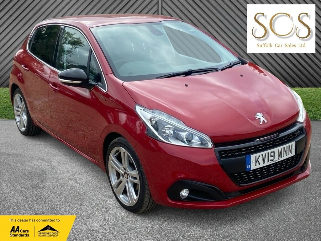 Peugeot 208 Hatchback 1.2 Puretech Gpf Gt Line 201919 Red