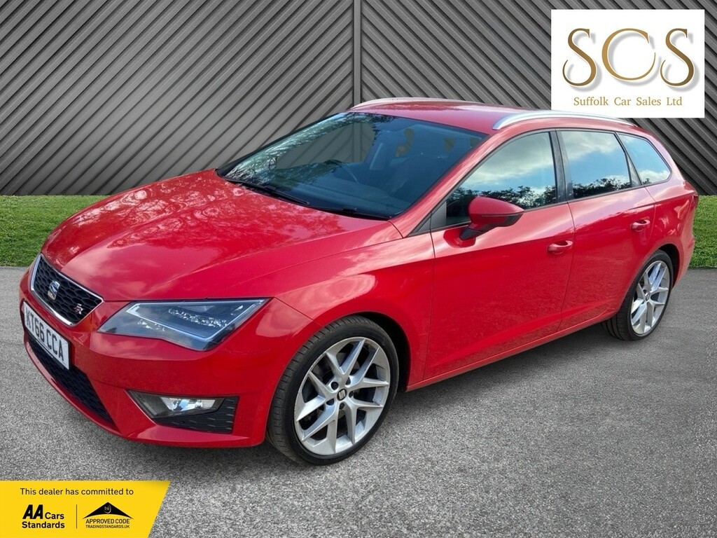 Seat Leon 2.0 Tdi Fr Technology Red #3