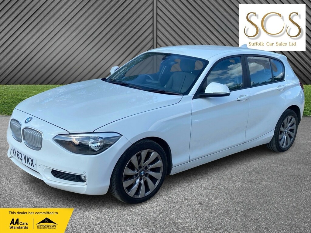BMW 1 Series 1.6 118I Urban 5-Door White #3