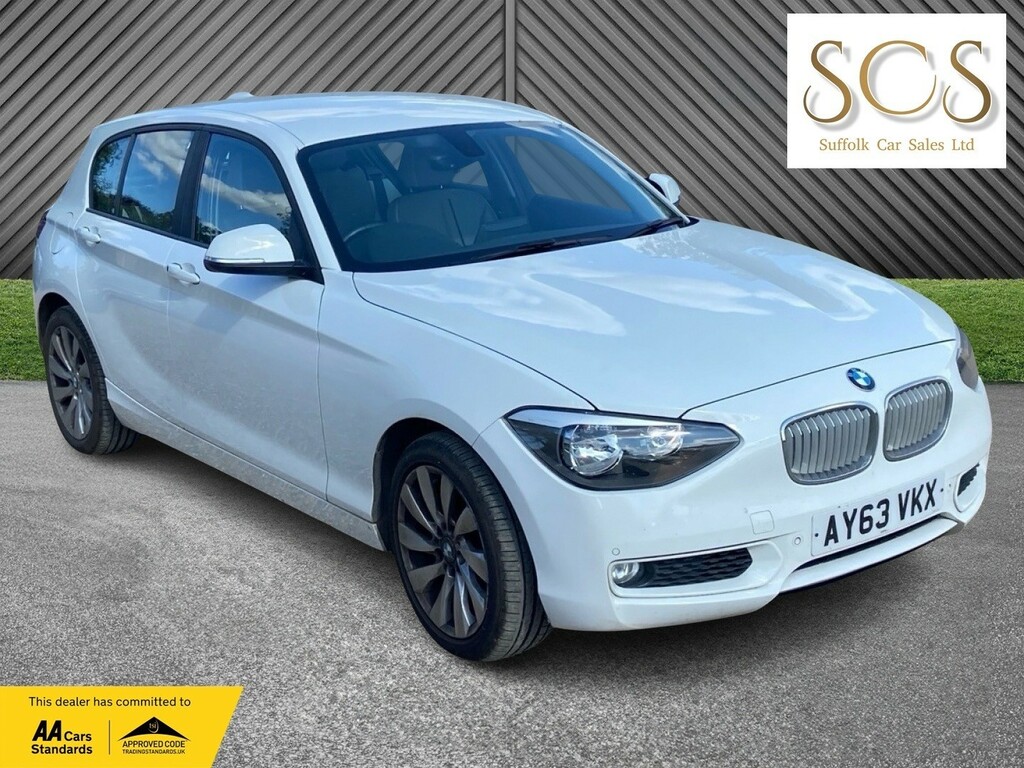 BMW 1 Series 1.6 118I Urban 5-Door White