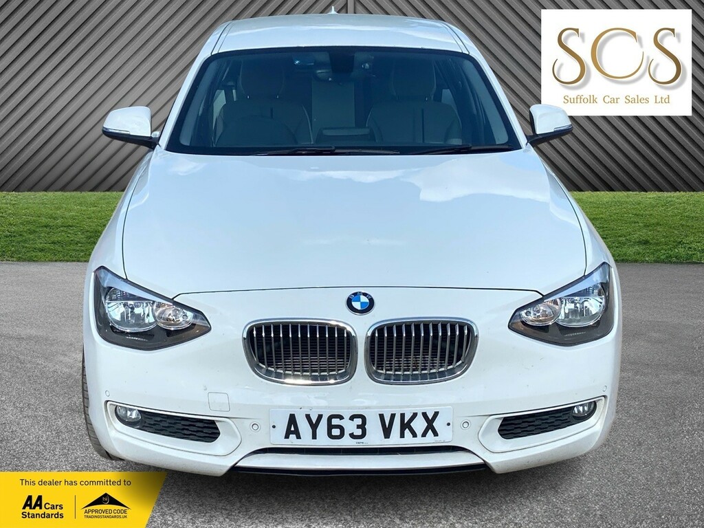 BMW 1 Series 1.6 118I Urban 5-Door White #2