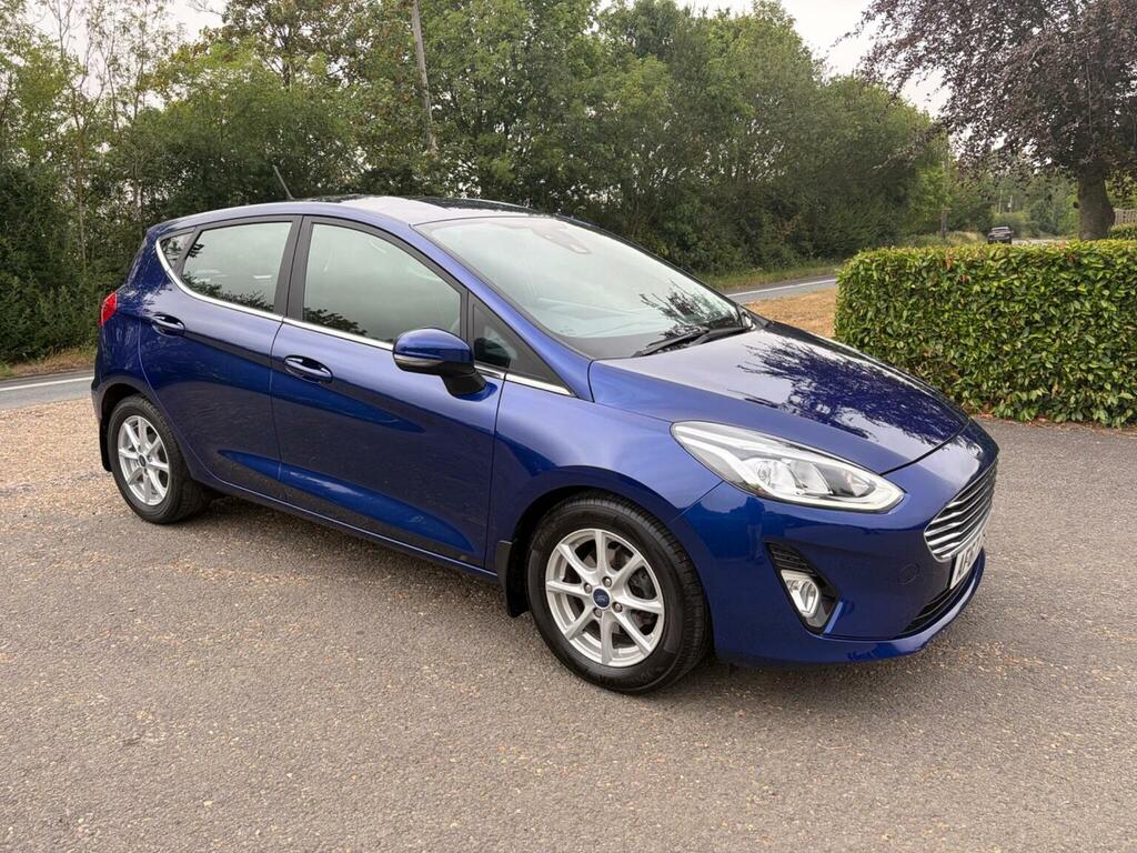 Ford Fiesta Hatchback 1.0T Ecoboost Zetec Euro 6 Ss Blue