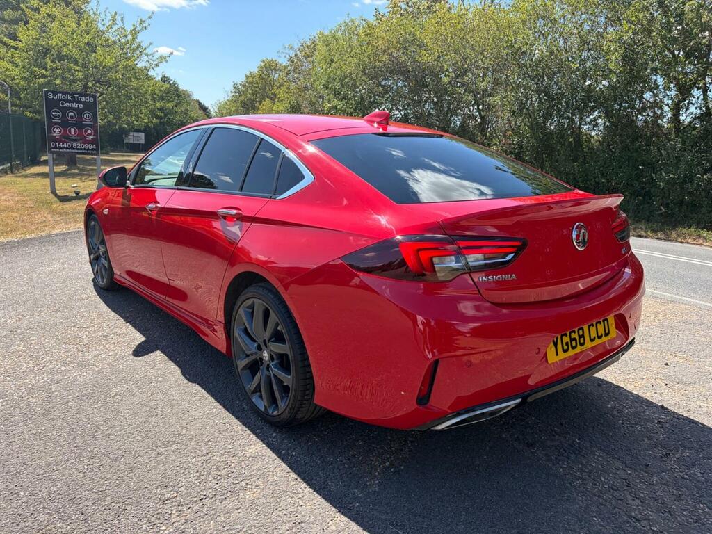 Vauxhall Insignia Hatchback 2.0I Turbo Gsi Nav Grand Sport 4Wd Euro YG68CCD Red #4