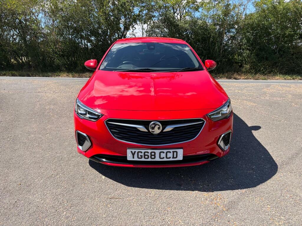 Vauxhall Insignia Hatchback 2.0I Turbo Gsi Nav Grand Sport 4Wd Euro YG68CCD Red #2