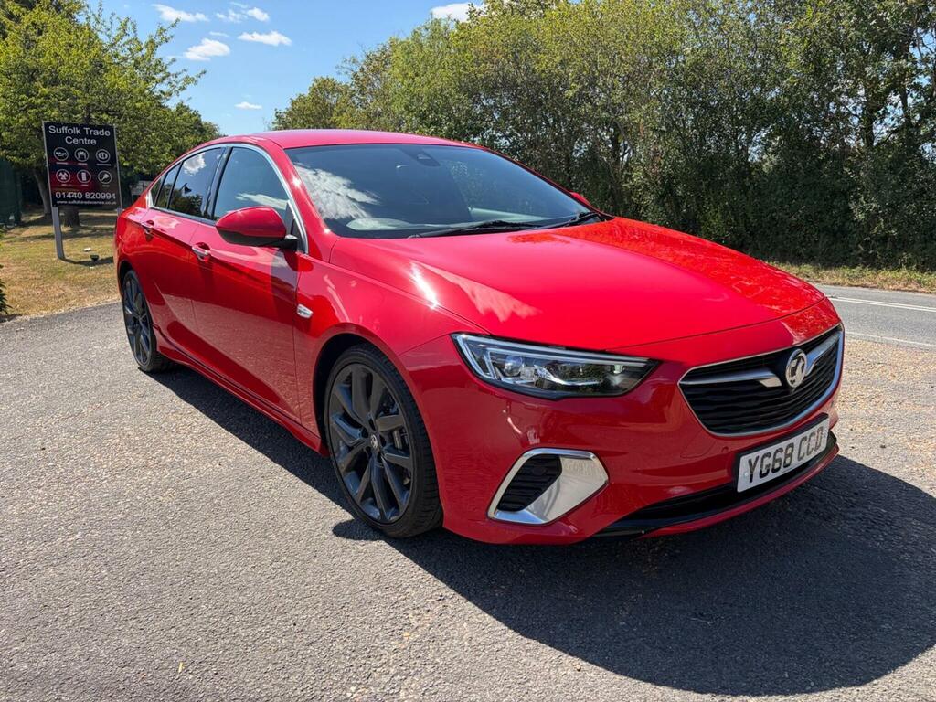 Vauxhall Insignia Hatchback 2.0I Turbo Gsi Nav Grand Sport 4Wd Euro YG68CCD Red #5