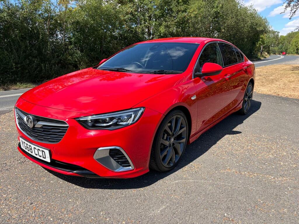 Vauxhall Insignia Hatchback 2.0I Turbo Gsi Nav Grand Sport 4Wd Euro YG68CCD Red #3