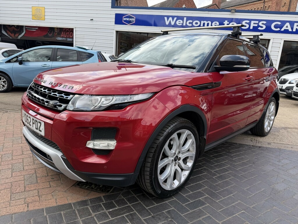 Land Rover Range Rover Evoque 2.2 Sd4 Dynamic YD62PDZ Red #3