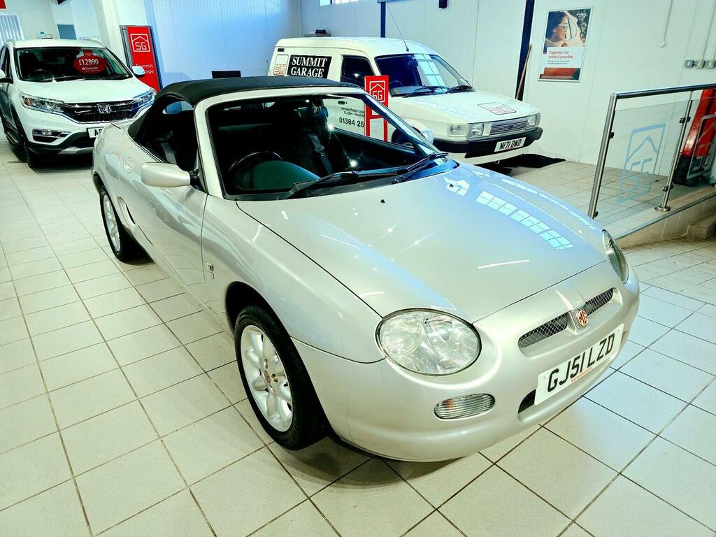 MG MGF 1.8I Convertible 178 Gkm, 118 Silver