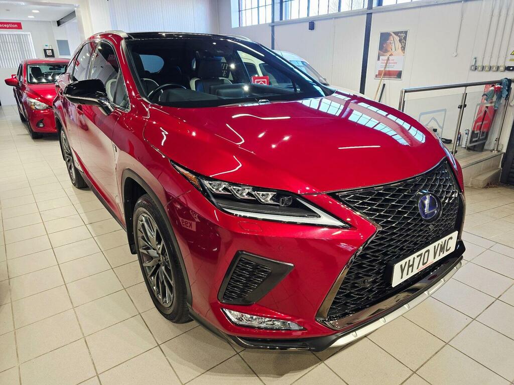 Lexus RX 3.5 450H V6 F Sport Suv Hybrid E-cvt 4W Red