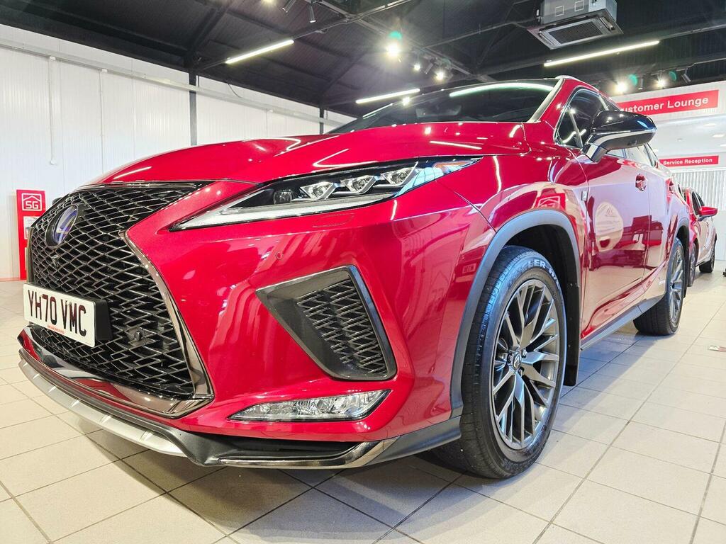 Lexus RX 3.5 450H V6 F Sport Suv Hybrid E-cvt 4W Red #2